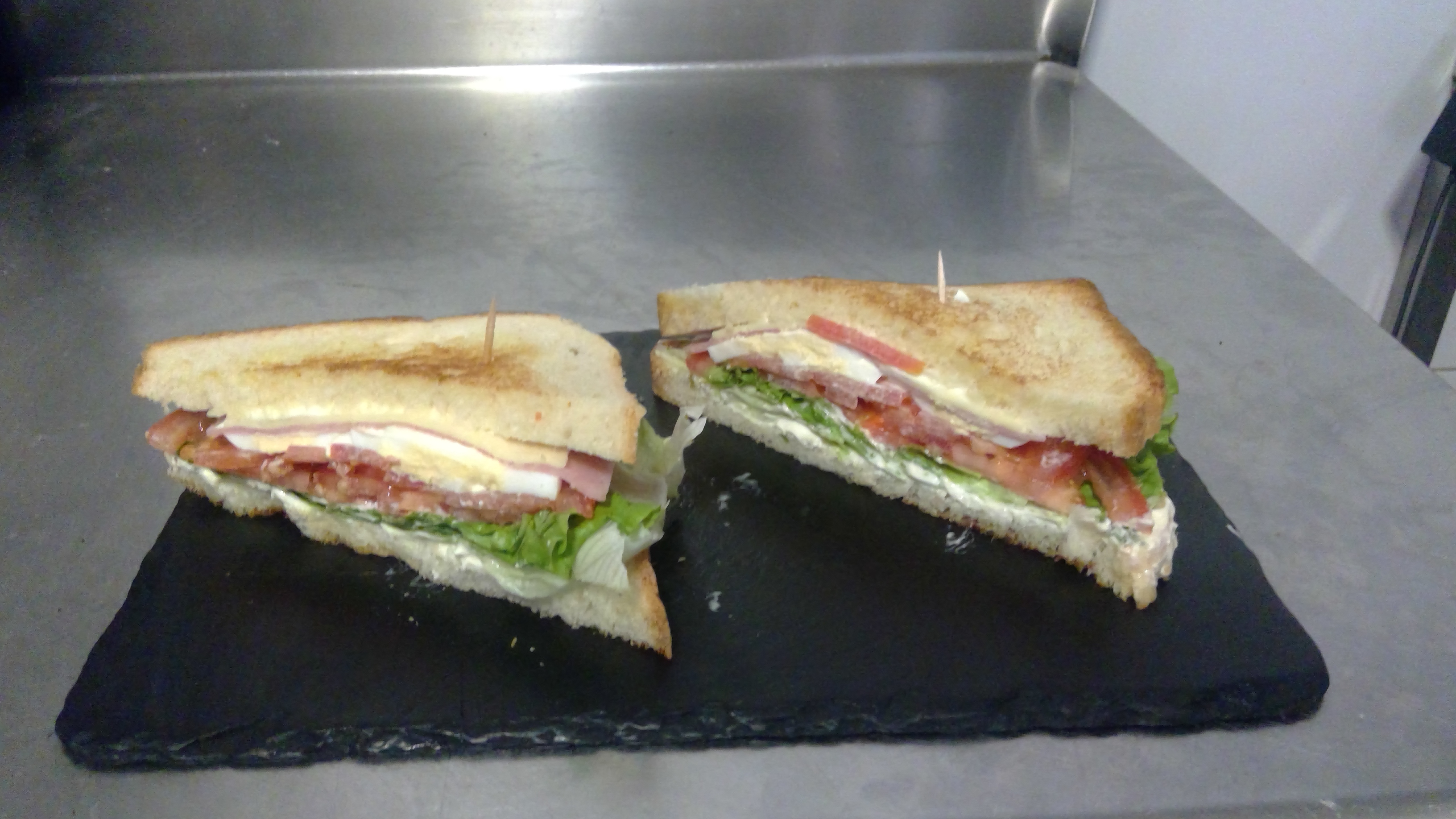Sandwich Vegetal tostado york queso