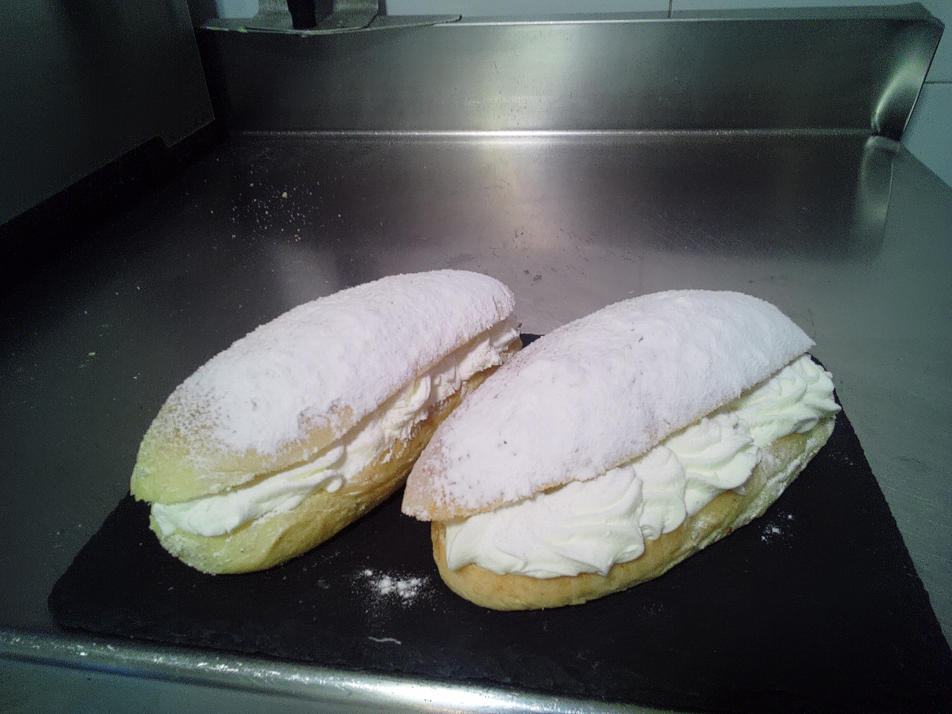 Bollo relleno nata
