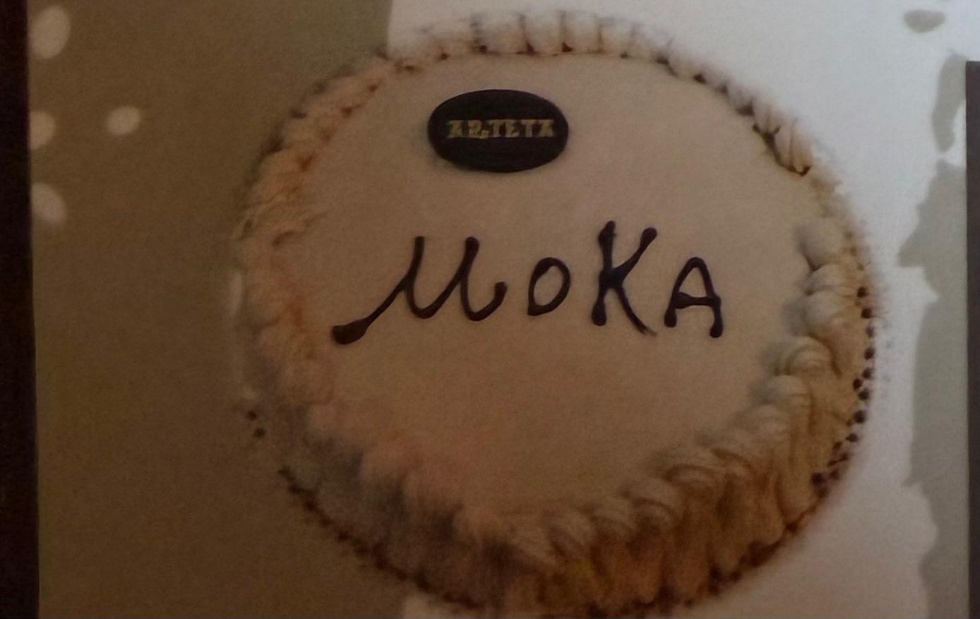 Tarta de Moka ,6 raciones